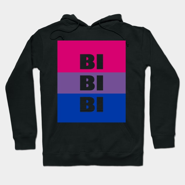 Bi Bi Bi Flag Hoodie by YamiSnuffles